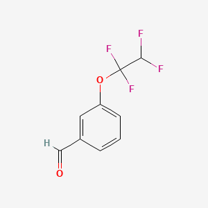 3-(1,1,2,2-tetrafluoroethoxy)benzaldehyde CAS 35295-35-3