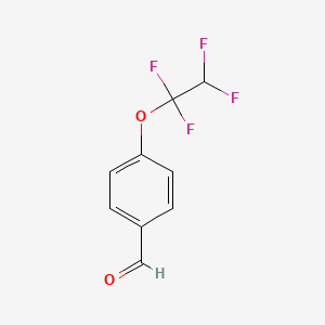 4-(1,1,2,2-tetrafluoroethoxy)benzaldehyde CAS 35295-36-4