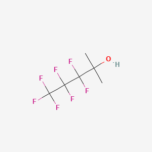 3,3,4,4,5,5,5-heptafluoro-2-methylpentan-2-ol CAS 355-22-6