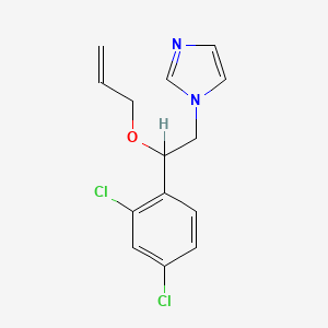 1-[2-(2,4-dichlorophenyl)-2-prop-2-enoxyethyl]imidazole CAS 35554-44-0
