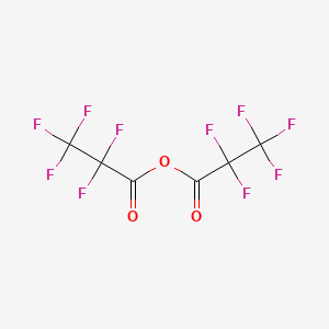 2,2,3,3,3-pentafluoropropanoyl 2,2,3,3,3-pentafluoropropanoate CAS 356-42-3