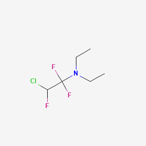 2-chloro-N,N-diethyl-1,1,2-trifluoroethanamine CAS 357-83-5