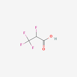 2,3,3,3-tetrafluoropropanoic acid CAS 359-49-9