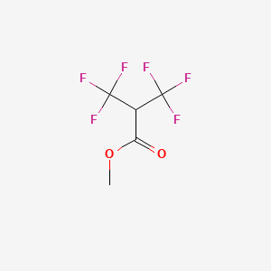 methyl 3,3,3-trifluoro-2-(trifluoromethyl)propanoate CAS 360-54-3