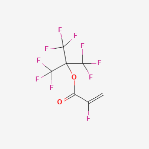 [1,1,1,3,3,3-hexafluoro-2-(trifluoromethyl)propan-2-yl] 2-fluoroprop-2-enoate CAS 365568-24-7