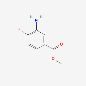 methyl 3-amino-4-fluorobenzoate CAS 369-26-6
