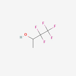 3,3,4,4,4-pentafluorobutan-2-ol CAS 374-40-3