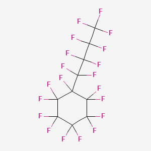 1,1,2,2,3,3,4,4,5,5,6-undecafluoro-6-(1,1,2,2,3,3,4,4,4-nonafluorobutyl)cyclohexane CAS 374-60-7