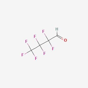 2,2,3,3,4,4,4-heptafluorobutanal CAS 375-02-0