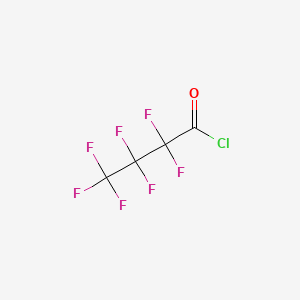 2,2,3,3,4,4,4-heptafluorobutanoyl chloride CAS 375-16-6