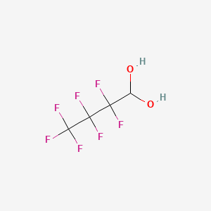 2,2,3,3,4,4,4-heptafluorobutane-1,1-diol CAS 375-21-3