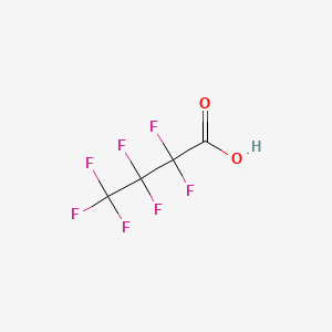 2,2,3,3,4,4,4-heptafluorobutanoic acid CAS 375-22-4