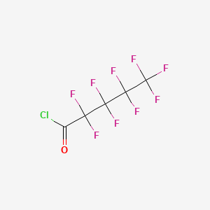 2,2,3,3,4,4,5,5,5-nonafluoropentanoyl chloride CAS 375-60-0