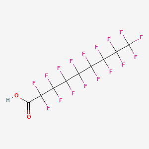 2,2,3,3,4,4,5,5,6,6,7,7,8,8,9,9,9-heptadecafluorononanoic acid CAS 375-95-1