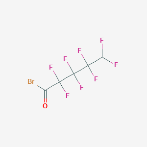 2,2,3,3,4,4,5,5-octafluoropentanoyl bromide CAS 376-69-2