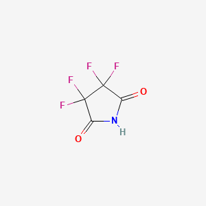 3,3,4,4-tetrafluoropyrrolidine-2,5-dione CAS 377-33-3