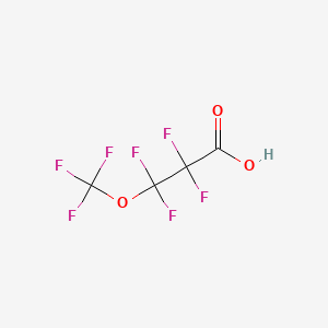 2,2,3,3-tetrafluoro-3-(trifluoromethoxy)propanoic acid CAS 377-73-1