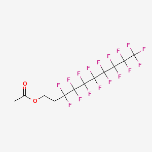 3,3,4,4,5,5,6,6,7,7,8,8,9,9,10,10,10-heptadecafluorodecyl acetate CAS 37858-04-1