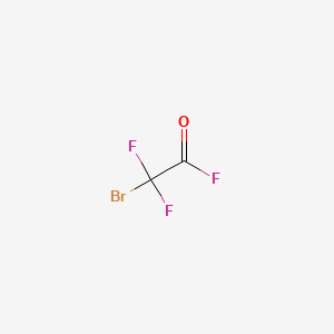 2-bromo-2,2-difluoroacetyl fluoride CAS 38126-07-7