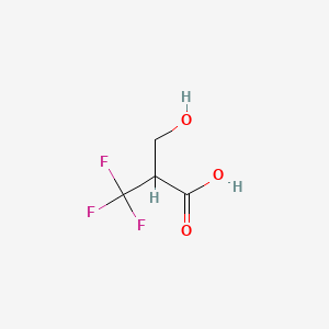 3,3,3-trifluoro-2-(hydroxymethyl)propanoic acid CAS 382-43-4