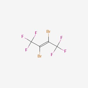 (E)-2,3-dibromo-1,1,1,4,4,4-hexafluorobut-2-ene CAS 384-51-0