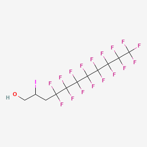 4,4,5,5,6,6,7,7,8,8,9,9,10,10,11,11,11-heptadecafluoro-2-iodoundecan-1-ol CAS 38550-45-7