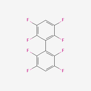 1,2,4,5-tetrafluoro-3-(2,3,5,6-tetrafluorophenyl)benzene CAS 3883-86-1