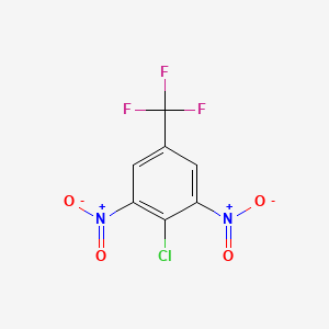2-chloro-1,3-dinitro-5-(trifluoromethyl)benzene CAS 393-75-9