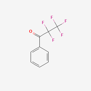 2,2,3,3,3-pentafluoro-1-phenylpropan-1-one CAS 394-52-5