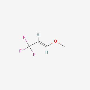 (E)-3,3,3-trifluoro-1-methoxyprop-1-ene CAS 406-89-3