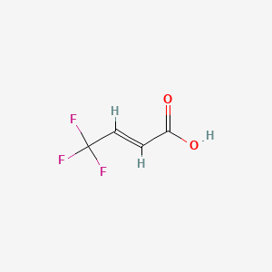 (E)-4,4,4-trifluorobut-2-enoic acid CAS 406-94-0