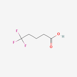 5,5,5-trifluoropentanoic acid CAS 407-62-5