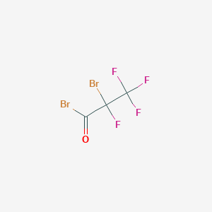 2-bromo-2,3,3,3-tetrafluoropropanoyl bromide CAS 41874-81-1