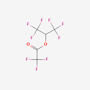 1,1,1,3,3,3-hexafluoropropan-2-yl 2,2,2-trifluoroacetate CAS 42031-15-2