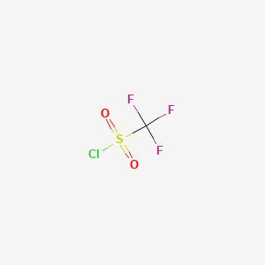 trifluoromethanesulfonyl chloride CAS 421-83-0