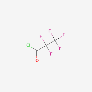 2,2,3,3,3-pentafluoropropanoyl chloride CAS 422-59-3