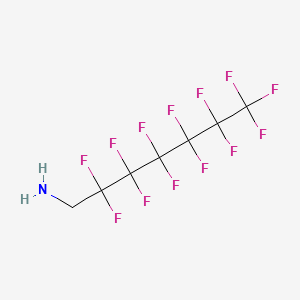2,2,3,3,4,4,5,5,6,6,7,7,7-tridecafluoroheptan-1-amine CAS 423-49-4