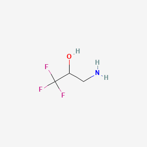 3-amino-1,1,1-trifluoropropan-2-ol CAS 431-38-9