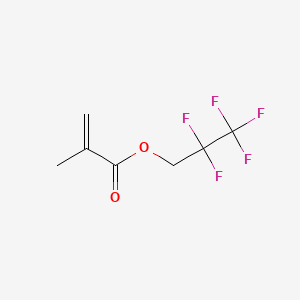 2,2,3,3,3-pentafluoropropyl 2-methylprop-2-enoate CAS 45115-53-5