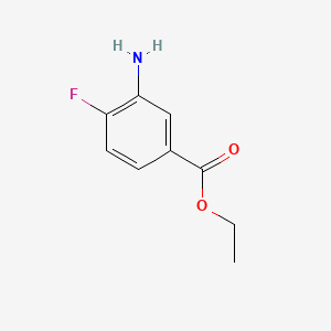 ethyl 3-amino-4-fluorobenzoate CAS 455-75-4