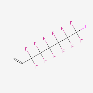 3,3,4,4,5,5,6,6,7,7,8,8-dodecafluoro-8-iodooct-1-ene CAS 477529-73-0