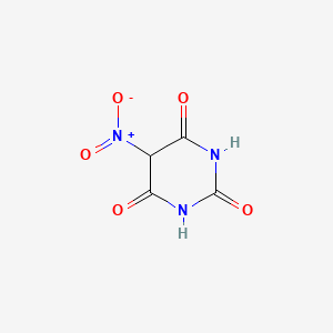 5-nitro-1,3-diazinane-2,4,6-trione CAS 480-68-2