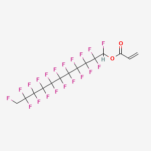 1,2,2,3,3,4,4,5,5,6,6,7,7,8,8,9,9,10,10,11-icosafluoroundecyl prop-2-enoate CAS 4998-38-3