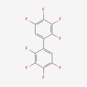 1,2,3,4-tetrafluoro-5-(2,3,4,5-tetrafluorophenyl)benzene CAS 5121-90-4
