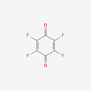 2,3,5,6-tetrafluorocyclohexa-2,5-diene-1,4-dione CAS 527-21-9