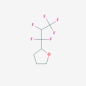 2-(1,1,2,3,3,3-hexafluoropropyl)oxolane CAS 53005-42-8
