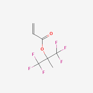 (1,1,1,3,3,3-hexafluoro-2-methylpropan-2-yl) prop-2-enoate CAS 53038-41-8