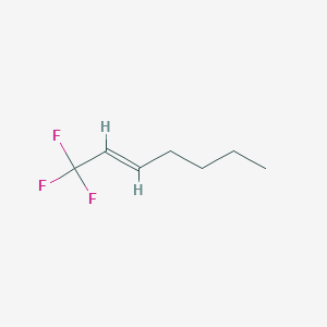 (E)-1,1,1-trifluorohept-2-ene CAS 53392-78-2
