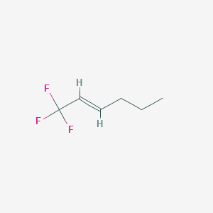 (E)-1,1,1-trifluorohex-2-ene CAS 53392-87-3