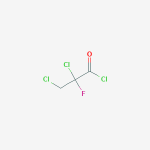2,3-dichloro-2-fluoropropanoyl chloride CAS 53510-12-6